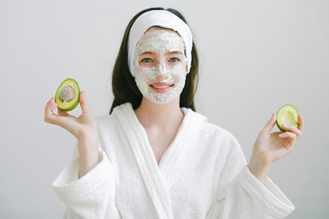 Facial care helps smooth and brighten skin